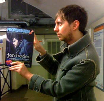 Tim Chipping buys his coats at the same charity shop as Jon Boden