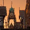 The Eastgate clock, Chester, by flickr user SarahCartwright, cc by sharealike