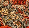 a little bit of William Morris wallpaper